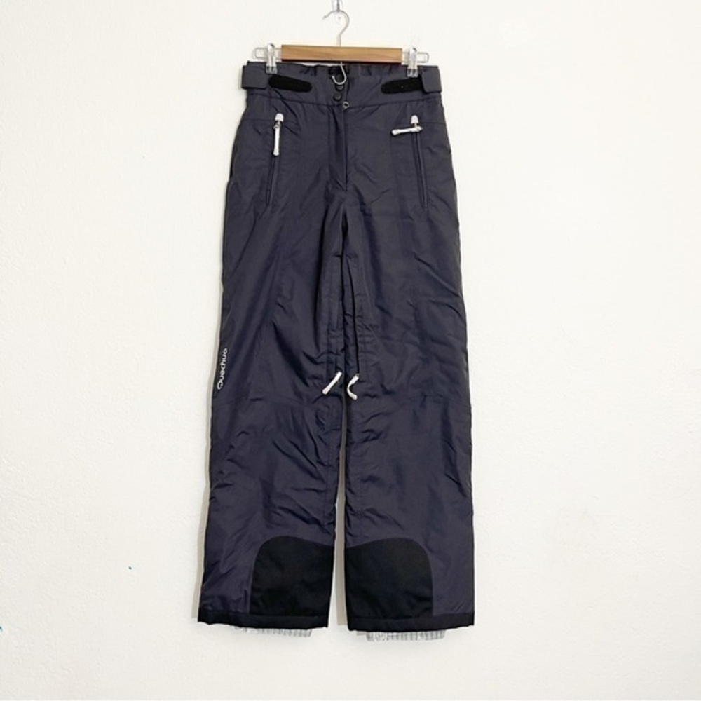Quechua Outdoor Snowboard Ski Snow Pants Women Size 2 Color black